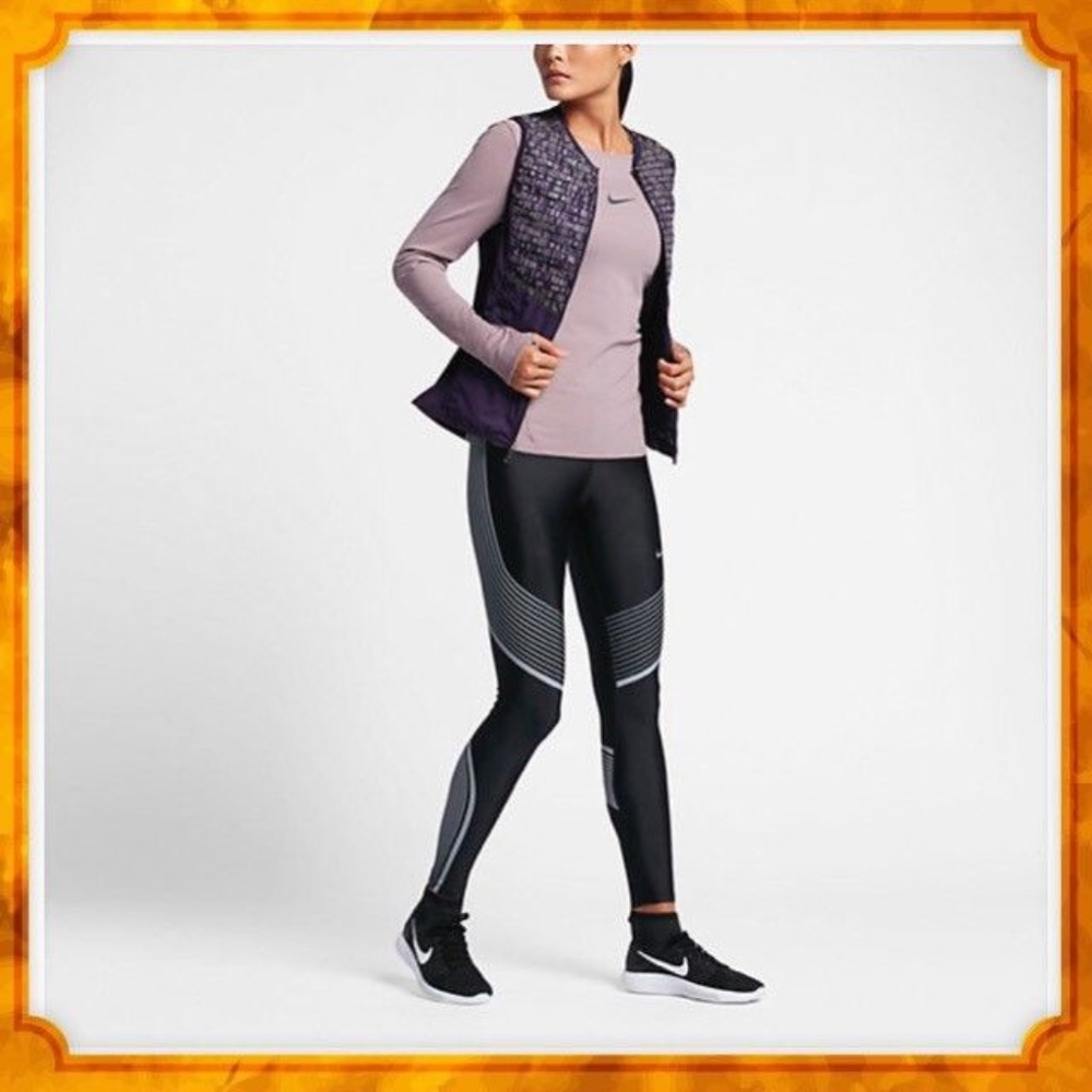 Nike Aeroloft Flash Running Vest Purple XS